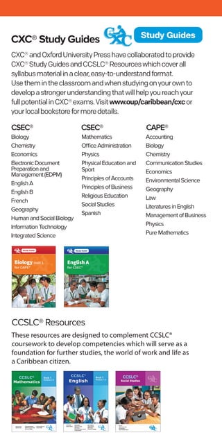CXC Support Resources | PDF