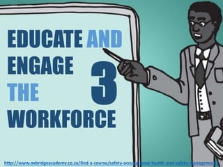 EDUCATE AND
ENGAGE
THE
WORKFORCE
3
 