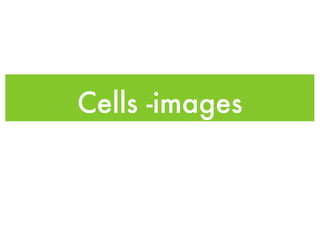 Cells -images
 
