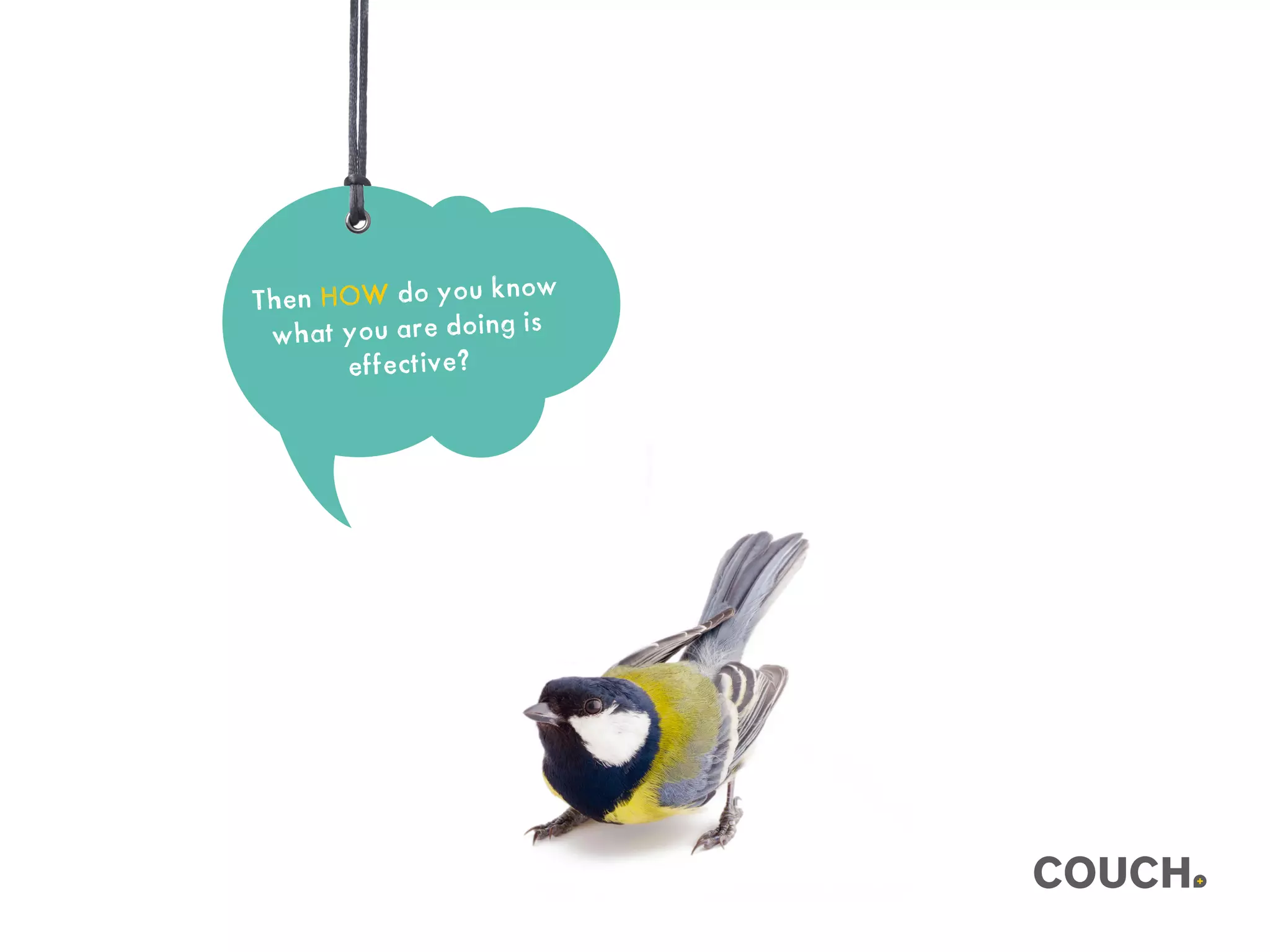 Then HOW do you know
what you are doing is
effective?
 