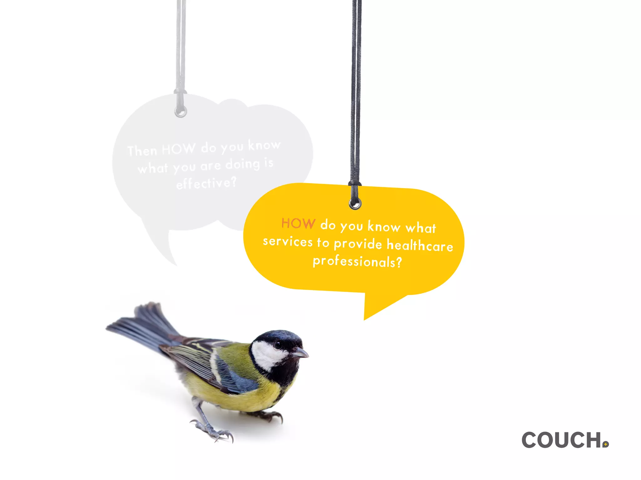 Then HOW do you know
what you are doing is
effective?
HOW do you know what
services to provide healthcare
professionals?
 