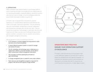 BUILDING YOUR CX STRATEGY: SEVEN DIMENSIONS FOR SUCCESS | PDF
