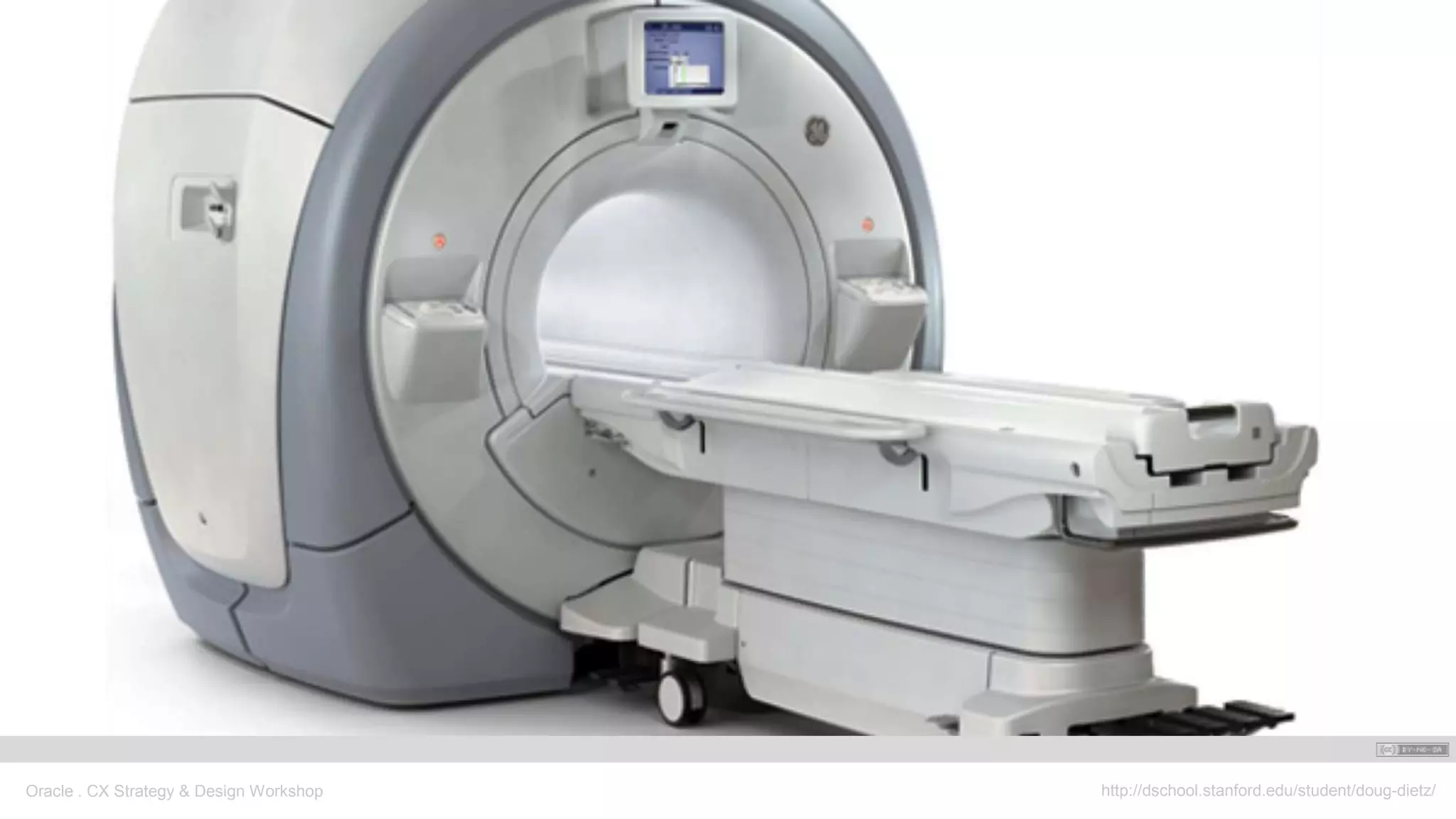 Oracle . CX Strategy & Design Workshop http://dschool.stanford.edu/student/doug-dietz/
 