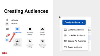 Creating Audiences
 