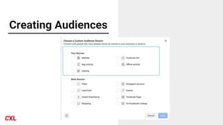 Creating Audiences
 