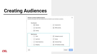 Creating Audiences
 