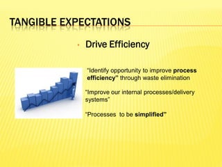Process Expectation CXO expectations of process improvement professionals | PDF