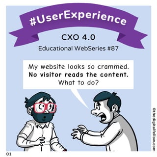How to better user experience for website? (CXO 4.0 Series #87)