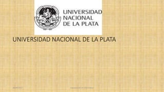 UNIVERSIDAD NACIONAL DE LA PLATA
28/04/2017 Capacitación en Informática 1
 