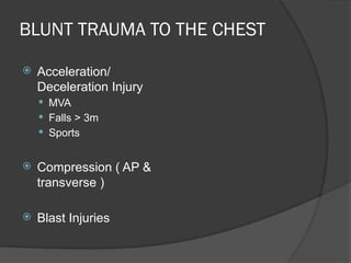 CXR and Thoracic Trauma- Life threatening Injuries.pptx