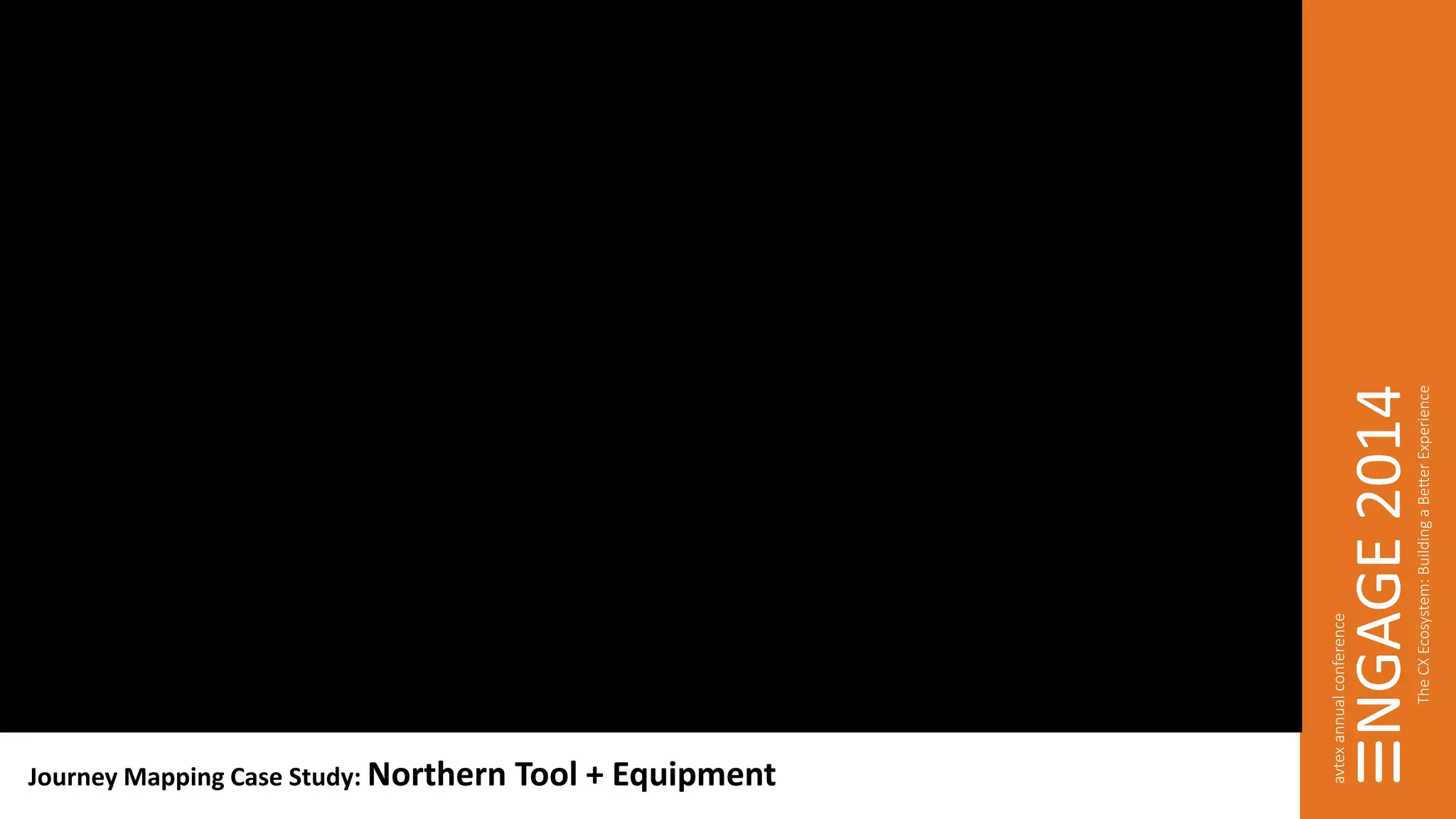 Journey Mapping Case Study: Northern Tool + Equipment 
 
