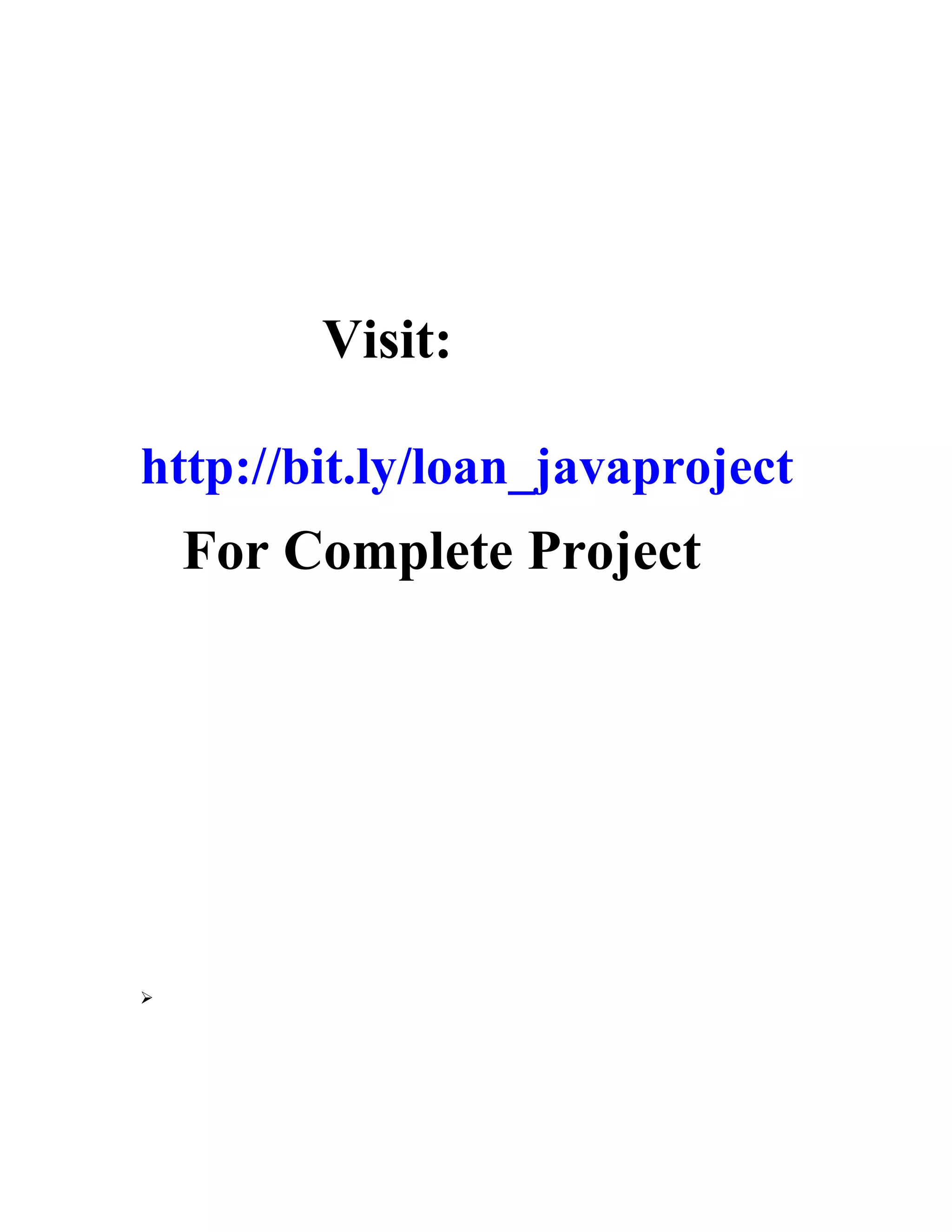 Front end or User Interface Design
The entire user interface is planned to be developed in browser specific
environment with a touch of Intranet-Based Architecture for achieving the
Distributed Concept.
The browser specific components are designed by using the HTML standards, and
the dynamism of the designed by concentrating on the constructs of the Java
Server Pages.
Communication or Database Connectivity Tier
The Communication architecture is designed by concentrating on the Standards
of Servlets and Enterprise Java Beans. The database connectivity is established
by using the Java Data Base Connectivity.
The standards of three-tire architecture are given major concentration to keep
the standards of higher cohesion and limited coupling for effectiveness of the
operations.
Features of The Language Used
In my project, I have chosen Java language for developing the code.
About Java
Initially the language was called as “oak” but it was renamed as “Java” in 1995.
The primary motivation of this language was the need for a platform-
independent (i.e., architecture neutral) language that could be used to create
software to be embedded in various consumer electronic devices.
 Java is a programmer’s language.
 Java is cohesive and consistent.
 
