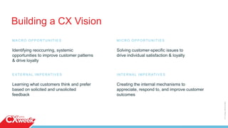 How to Build Your CX Vision | PPTX