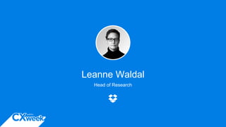 Head of Research
Leanne Waldal
 