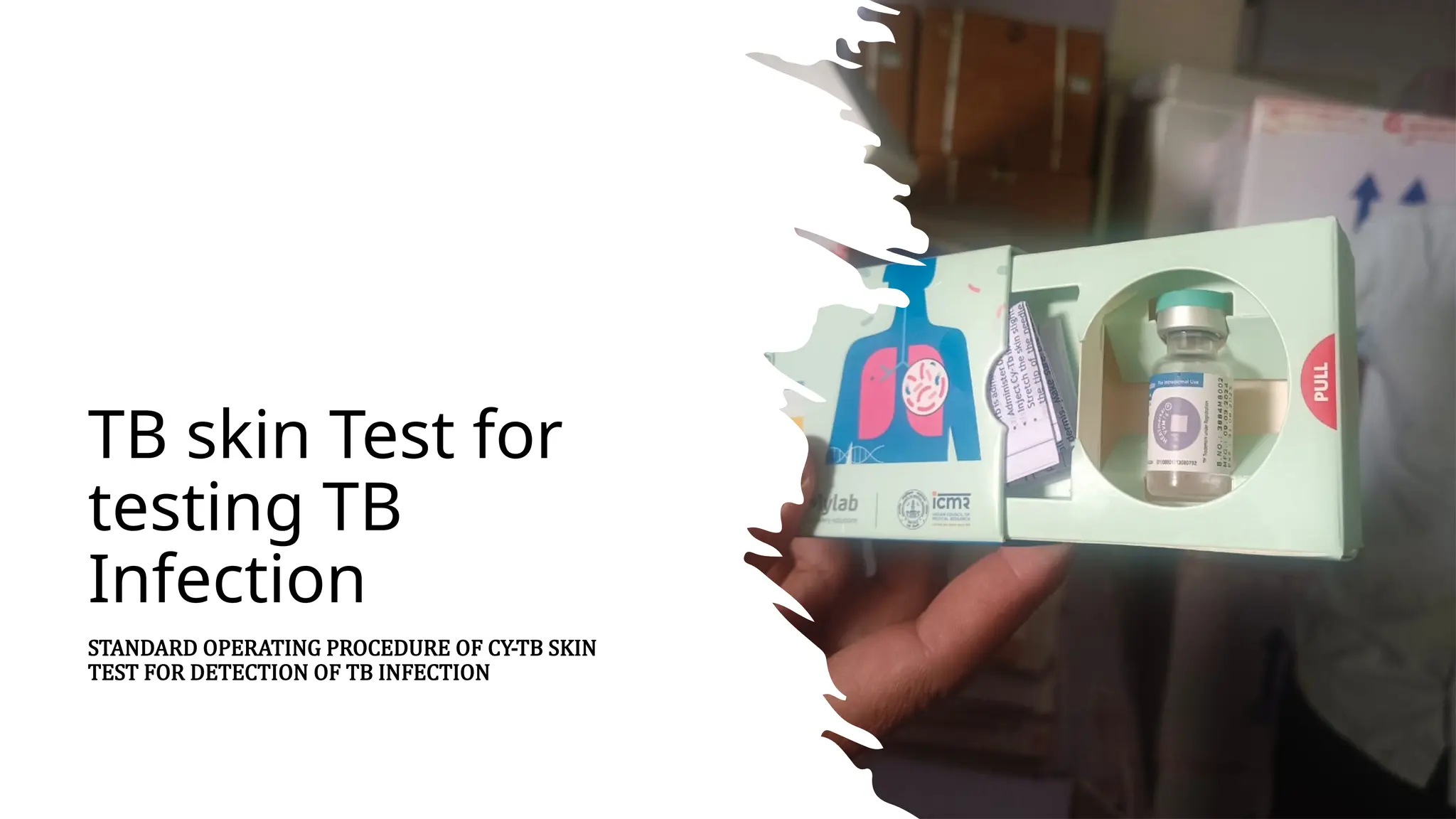 Tb Testing Process Cy TB standard operating procedure in India | PPTX