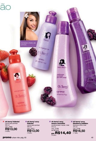 cyzone 2013
Quando está afim de alguém, ele é
parceiro, leal e está junto para o
que der e vier. Mas se está com
dúvidas, prefere ficar na dele
e esperar o que acontece.
Se ele gosta de proteger você e
está ao seu lado, mesmo quando
você está triste e de mau-
humor. Que tal demonstrar
toda sua gratidão e amor a
esse cara tão legal?
Você quer um mimo?
Prepare-se! Este cance-
riano promete carinhos e
abraços mil para deixar
você se sentindo a
garota mais querida
do mundo!
Ele é só seu amigo, mas não larga do
seu pé nem por um minuto. Dá uma
chance para o gatinho. Quem sabe ele
é o cara que vai dar aquela virada
na sua vida!
Quando ele se apaixona
é para valer, se joga na
relação e leva você às
nuvens. Está preparada para
tanta intensidade?
Parece até que
adivinha o que você
gosta...na verdade, é um
investigador nato e está
de olho em tudo o que a
gata dele curte para fazer
bonito!
Um fofo, mas um pouco sen-
timental demais, vai querer
dar e receber muito carinho
nesses dias.
Esse gato sabe escutar, pondera
antes de dizer algo que a ma-
goe e faz de tudo para você
se sentir amada. Contudo,
é um pouco indeciso.
Daquele tipo que não
desiste fácil quando
gosta de uma garota.
Pode ter certeza de que se
ele està afim, vai insistir até
dar certo!
quer saber mais sobre seu signo?
acesse www.cyzone.com.br
Atencioso, inteligente e
organizado! Parece um sonho,
mas ele cuidará de cada detalhe
para deixar você caidinha!
21 maio-20 jun
Você já sabe que príncipes não existem,
mas bem que o geminiano se esforça
para satisfazer todos os seus caprchos!
gêmeos
Romântico, ele deixa sempre o
maior espaço no coração, na
mente e na agenda só para
você! Mas, talvez, você o
ache um pouco meloso
demais!
21 mar-19abr
21 abr-20mal 21 jun-22jul
23 jul-22 ago
23 ago-22 set
23 out-21 nov
22 nov-20 dez
21 dez-19 jan
19 fev- 20 mar
23 set-22 out20 jan-18 fev
50
 