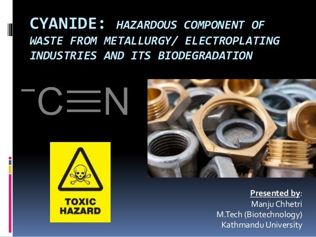 cyanide electroplating