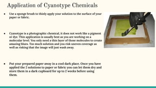 Cyanotype Step Chart.pdf Cyanotypes Slideshow for explaining what cyanotypes are | PDF