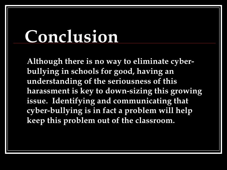 essay about cyberbullying with introduction body and conclusion