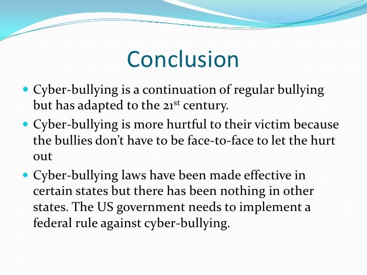 cyber-bullying