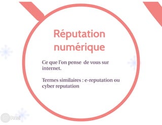 Connaître, gérer et maîtriser sa e-reputation par Julie Robveille-Agence StudioVentilo