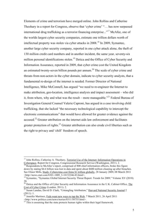 Challenges from the Cyber Domain: Cyber Security and Human Rights | PDF
