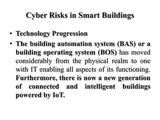 Cyber Security in Smart Buildings | PPTX