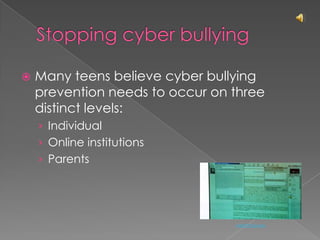 Legislative issuesRyan Halligan storyFather pushes for states to pass legislation regarding cyber bullying punishment