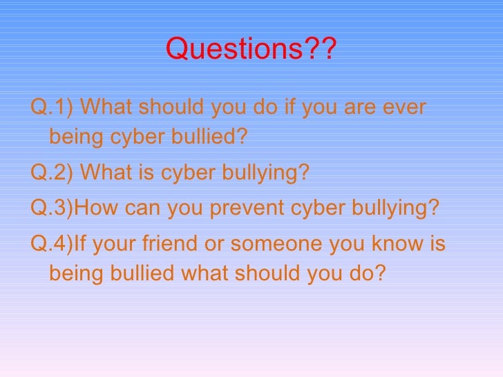 Are You Being Bullied Reading Answers Cyber bullying