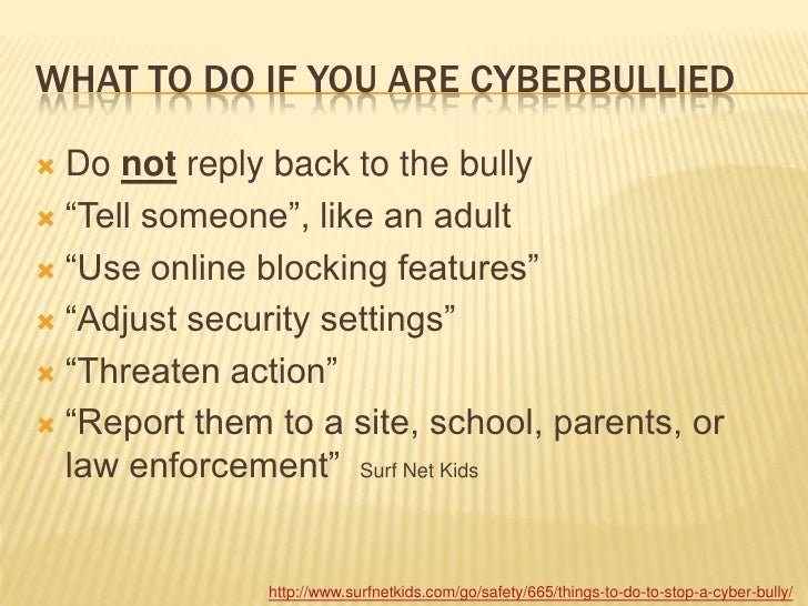 Cyberbullying