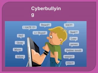 Cyberbullyin
g
 