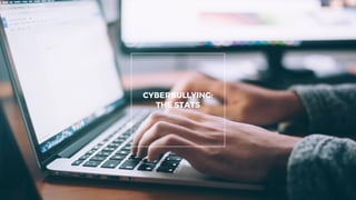 CYBERBULLYING:
THE STATS
 