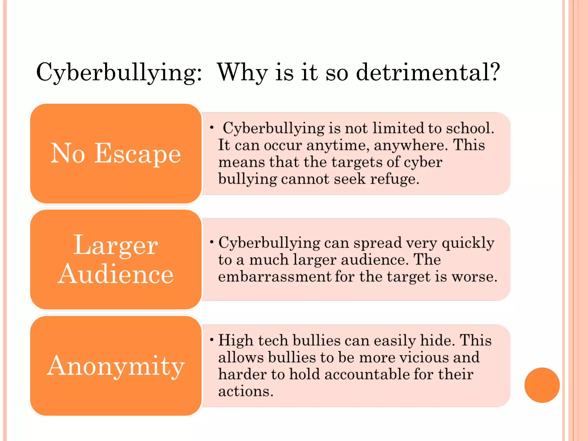 Cyberbullying: Why is it so detrimental?
 