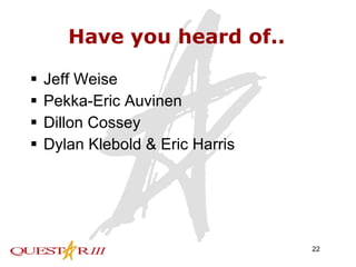Have you heard of.. Jeff Weise Pekka-Eric Auvinen Dillon Cossey Dylan Klebold & Eric Harris 