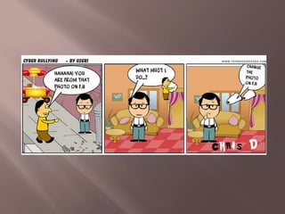 Cyber bullying comics | PPTX