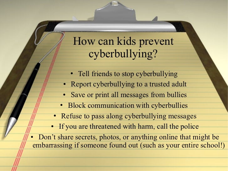 How to report a cyber bully