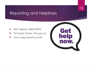Reporting Help Line Cyberbullying_Pakistan_Presentation BADAR (1).pptx