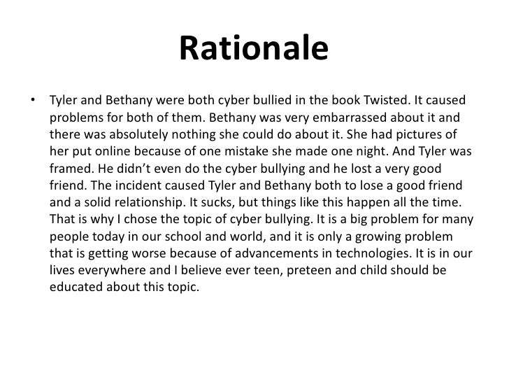 Significance of the study about bullying picture