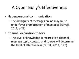 Cyber bullying powerpoint round 2 | PPTX