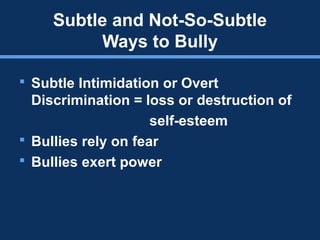 Cyber bullying presentation | PPT