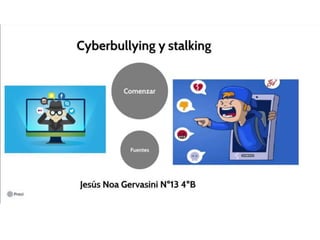 Cyberbullying y stalking
