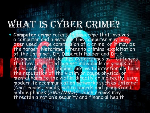 cyber crimes