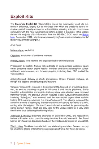 Cyber Crime Multi-State Information Sharing and Analysis Center | PDF
