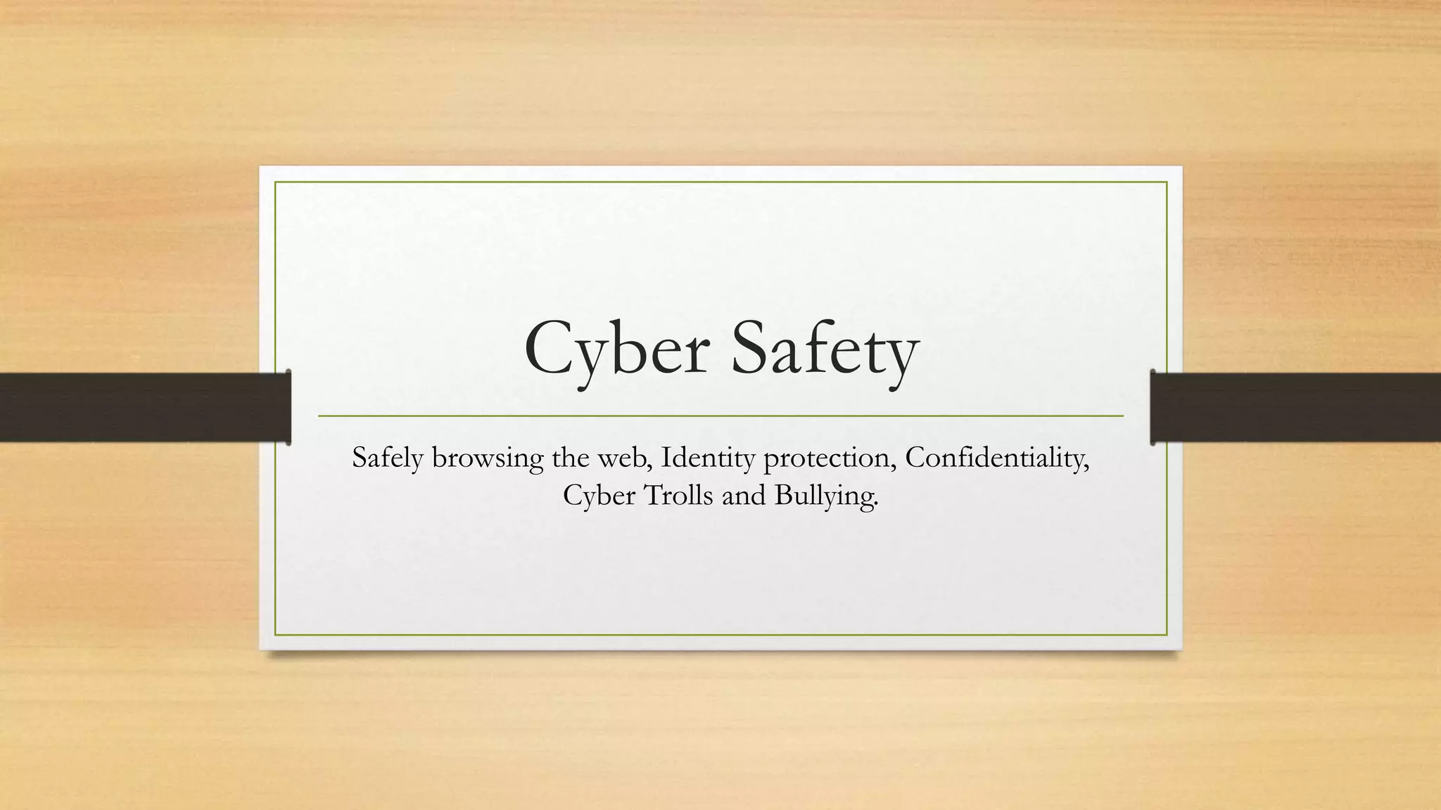 Cyber Crime And Cyber Safety Project Pptx