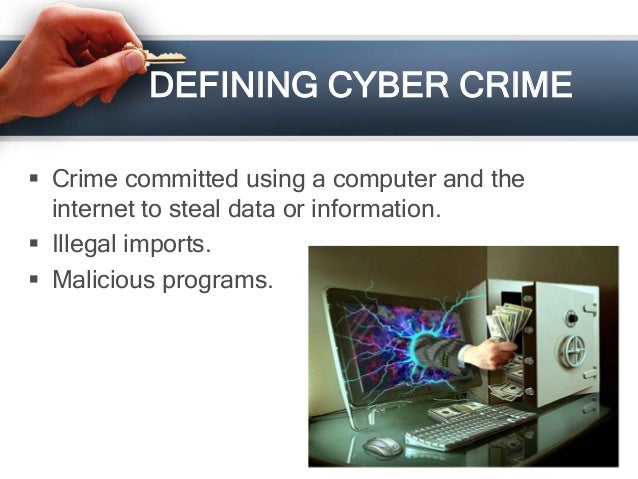 Informational essay on internet crime