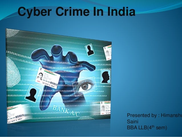 cyber crime presentation slideshare