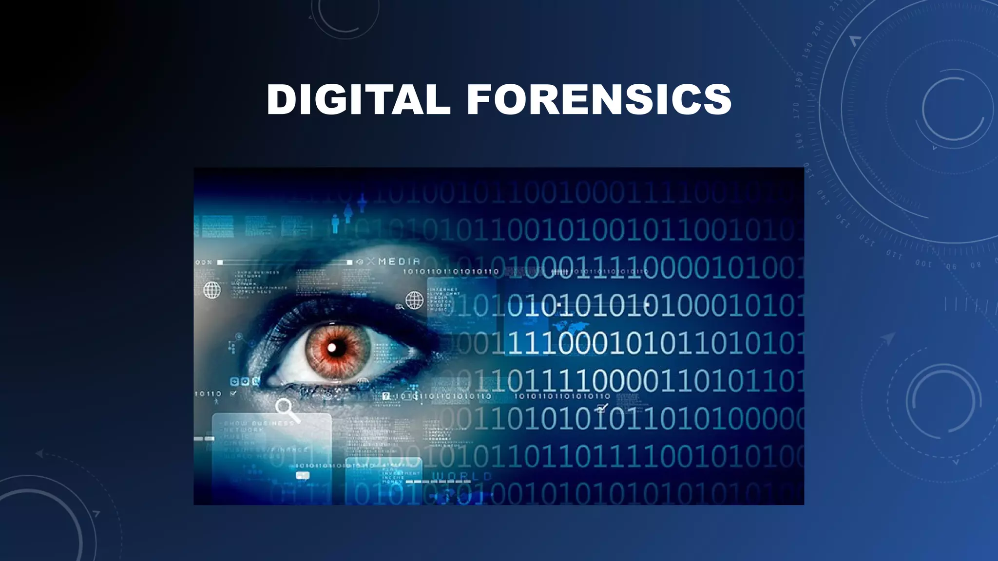DIGITAL FORENSICS
 
