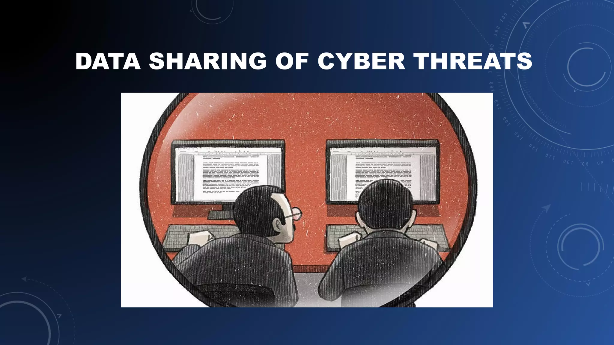 DATA SHARING OF CYBER THREATS 
 