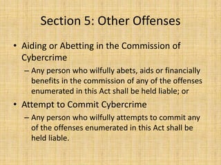 Cybercrime law