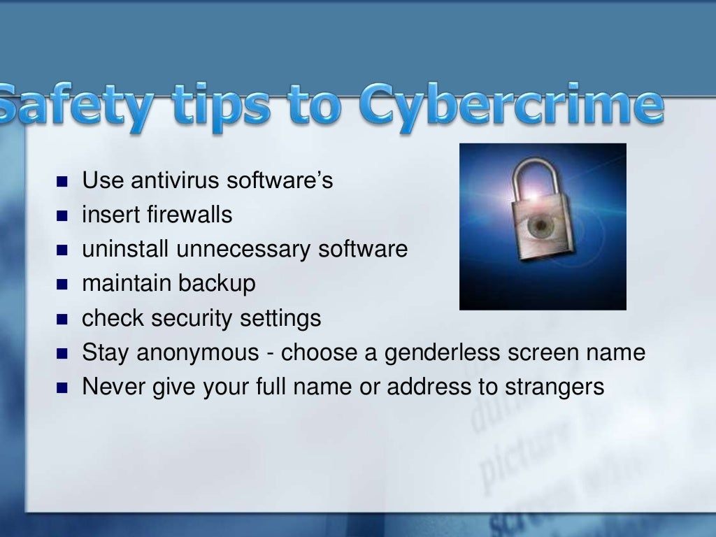 Cyber crime ppt